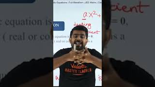 JEE 2025  Complex Quadratic Polynomial  JEE Maths  Shimon Sir jee jeeshorts [upl. by Allen]