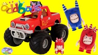 Oddbods Fuse Pogo Face Changer Figures Monster Truck Episode Surprise Egg and Toy Collector SETC [upl. by Llemej155]