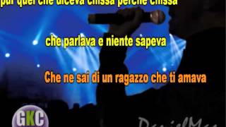 Lucio Battisti Pensieri e parole base karaoke instrumental [upl. by Silliw815]