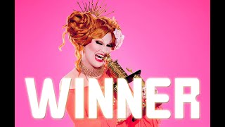 Jinkx Monsoon Winning Drag Race TWICE for 13 Minutes [upl. by Merridie]