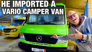 Filling up the Barn with Mercedes Vario Campervans [upl. by Nnarefinnej652]