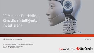 20 Minuten Durchblick Künstlich intelligenter investieren [upl. by Janetta]