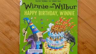 Happy Birthday Winnie with lyrics Winnie the witch [upl. by Avuha]