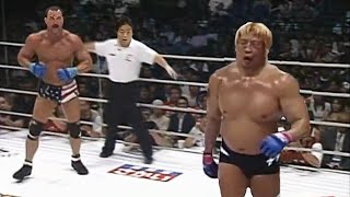 Fight to the Death  Don Frye vs Yoshihiro Takayama [upl. by Jabe]