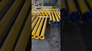 Screw Conveyor Manufacturing Video [upl. by Aneelad]