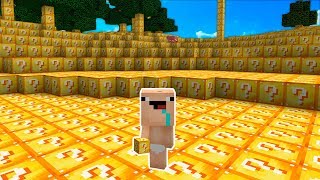 BEBE NOOB VS LUCKY BLOCK MINECRAFT TROLL  ROLEPLAY [upl. by Novhaj]