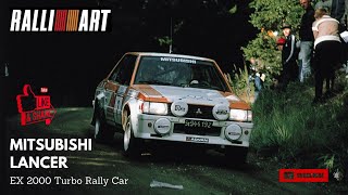 Mitsubishi Lancer EX 2000 Turbo Rally Car [upl. by Annairdna]