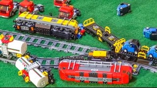 Lego® Train CRASH Compilation [upl. by Anidam]