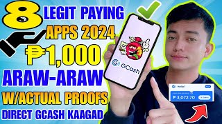 8 NEW PAYING APPS NGAYONG 2024  KUMITA NG ₱1000 GCASH ARAWARAW  INSTANT PAYOUT VIA GCASH [upl. by Lem]