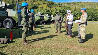 ONU avalia Marinha para Missões de Paz [upl. by Jehovah]