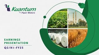 Kuantum Papers Ltd Conference call for Q2 FY 20242025 [upl. by Froma]