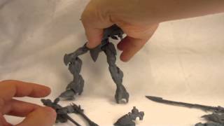 Magnetizing the Eldar Wraithknight using Rare Earth Magnets [upl. by Feerahs]