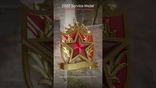 2022 Red Service Medal in Counter Strike 2 CS2 cs2 [upl. by Kemme497]