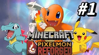 MINECRAFT PIXELMON  1 การเดินทางครั้งใหม่ในโลกโปรเกม่อน [upl. by Ylatfen]