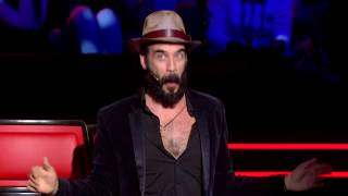 Πάνος Μουζουράκης BEST OF  The Voice Of Greece 2017 [upl. by Blockus]