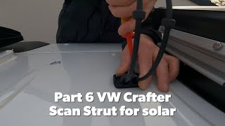 VW Crafter Part 6 Scan Strut for solar [upl. by Namara]