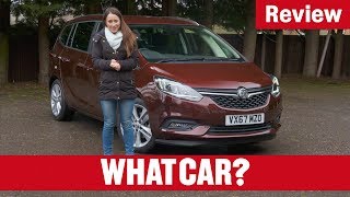 2020 Vauxhall Zafira Tourer MPV review  What Car [upl. by Darsie992]