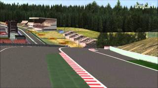 rFactor  Red Bull X2010  400Kmh Crash [upl. by Kellyann]