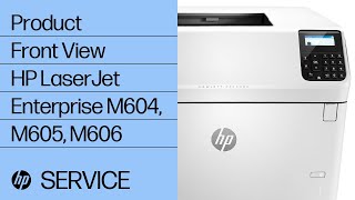 Product Front View  HP LaserJet Enterprise M604 M605 M606 Printers  HP [upl. by Won]