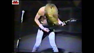 Megadeth live Osaka Japan 2121991 FULL CONCERT [upl. by Anaidirib]