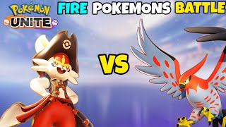 CINDERACE VS TALONFLAME  POKEMON UNITE GAMEPLAY 31 [upl. by Nimrahc]