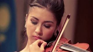 Tchaikovsky Meditation in d minor op42 no1 Nuriya Karimbayeva  violin Tamar Midelashvili [upl. by Chrystal853]