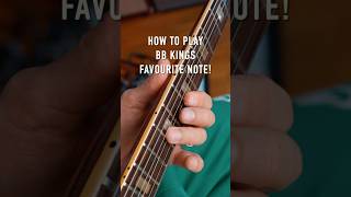 How To Play BB Kings Favourite Note [upl. by Elihu37]