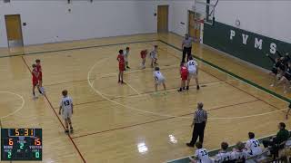 Prairie View vs Burlington Middle Basketball [upl. by Deer]