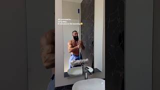 Anatoly 32kg Mop Morning Routine 👀 anatoly anatolygymprank anatolyprank gym prank shorts [upl. by Romina]