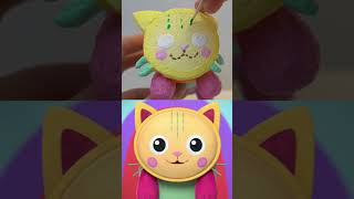 Coodle up with this DIY Pillowcat Squishy  GABBYS DOLLHOUSE [upl. by Anuqahs]