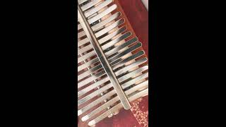 Kalimba Tuning tips How to tune without a hammer [upl. by Leirol]