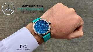 IWC Pilot Chronograph 41 Edition Mercedes AMG PETRONAS Formula 1 [upl. by Mcgaw523]