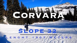 Corvara  Alta Badia  Slope 32 Vizza for beginners [upl. by Auerbach]