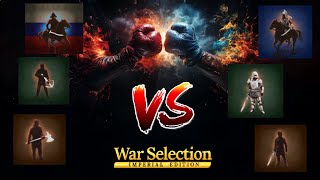 War Selection 💥️Axeman vs Swordman 💥️ Crossbowman vs Landsknecht 💥️ Red devil vs Cavalryman💥️ [upl. by Lekcar]