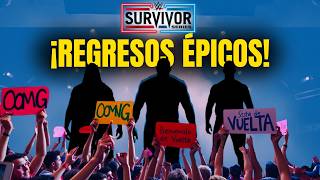 ASÍ Fueron Los REGRESOS Más ÉPICOS en Survivor Series [upl. by Russon]