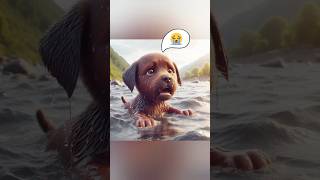 Cat save puppys life cartoon shorts viralvideo youtubeshorts cartoon cat [upl. by Rakso]