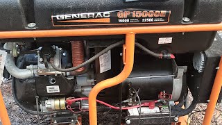 Generac Generator Troubleshooting No Spark No Run GP15000X gregsanswers generac generator [upl. by Nnylyram]