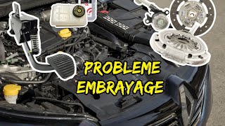 Pédale Embrayage molle Renault problème purge liquide émetteur récepteur clio megane scenic modus … [upl. by Latin924]