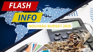 FLASH 13 10 24 NOUVEAU BUDGET [upl. by Christoph]