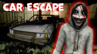 Jeff The Killer Horror Game Car Escape Full Gameplay [upl. by Argus]