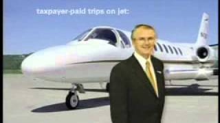 McCaskill 2004 Campaign Ad 336 Taxpayer funded airplane trips [upl. by Rahab]