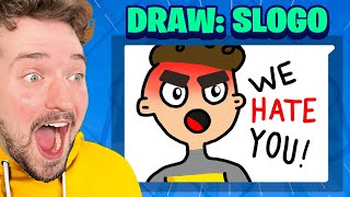 Drawing SLOGO In Gartic Phone hilarious [upl. by Lowery601]