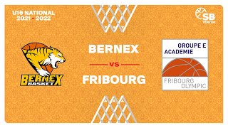 U16 National  Playoff 14 Final BERNEX vs FRIBOURG [upl. by Arrehs360]