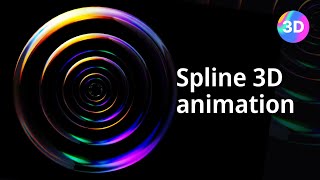 Interactive Toruse Animaiton With 3D Spline [upl. by Kir164]