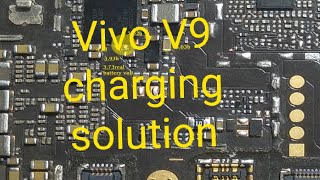 Vivo V9 Charging Ic Solution Input Output Voltage full TutoriaVivo V9 Charging Way Jumper Solution [upl. by Azmah59]