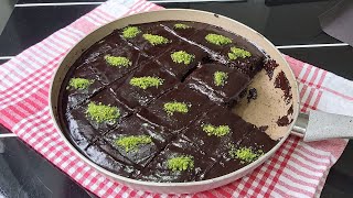 😍FIRIN YOK👌TAVADA SICAK SOSLU ISLAK KEK YAPTIM BAYILDIKKK💯 NO BAKE [upl. by Romina]