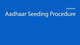 Aadhaar Seeding Procedure through MeeSeva [upl. by Airdni]