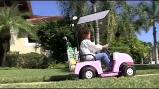 National Products 6V Golf Cart Pink  Review [upl. by Crist469]