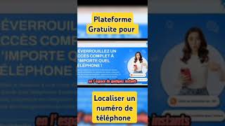 Plateforme gratuite pour localiser un numéro de téléphone [upl. by Refanej]