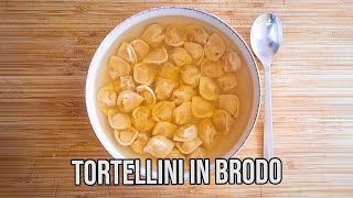 Tortellini in brodo el mejor plato para un día frío [upl. by Demmahom319]